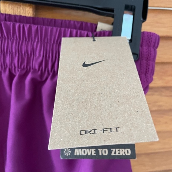Nike Dri-Fit Kids Purple Athletic Running Hiking Shorts Sz XL NWT - Picture 2 of 7